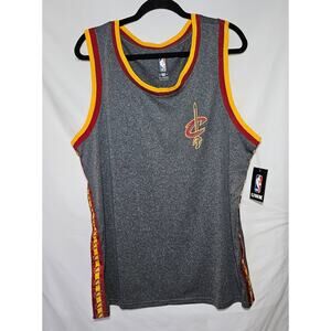 UNK NBA Cleveland Cavaliers Basketball Jersey Tank Top Heather Gray Mens XL NWT